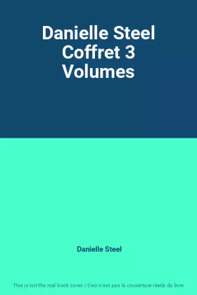 Couverture du produit · Danielle Steel Coffret 3 Volumes