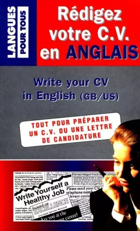 Couverture du produit · Rédigez votre CV en anglais