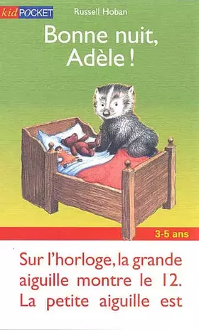Couverture du produit · Bonne nuit, Adèle