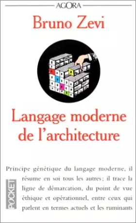 Couverture du produit · Le langage moderne de l'architecture