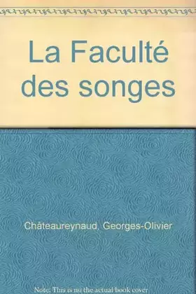 Couverture du produit · La Faculté des songes