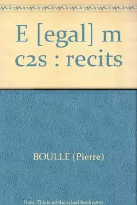 Couverture du produit · E [egal] m c2s : recits