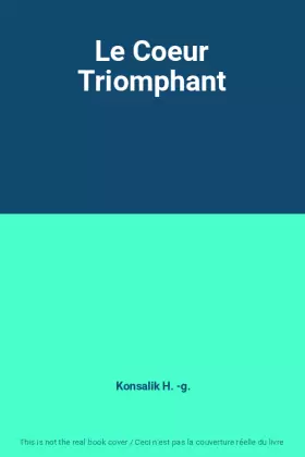 Couverture du produit · Le Coeur Triomphant