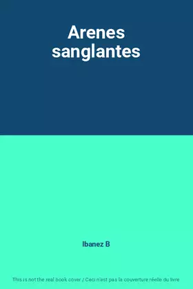Couverture du produit · Arenes sanglantes