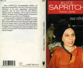Couverture du produit · Femme-public : ma verite