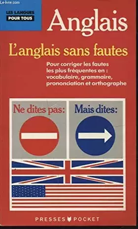 Couverture du produit · L'Anglais sans fautes