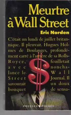 Couverture du produit · Meurtre a wall street
