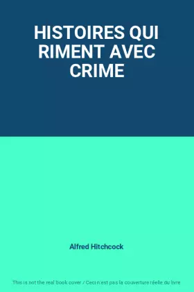Couverture du produit · HISTOIRES QUI RIMENT AVEC CRIME