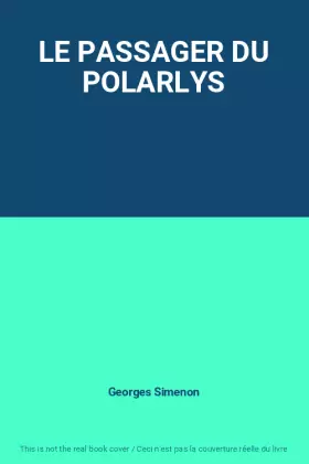 Couverture du produit · LE PASSAGER DU POLARLYS