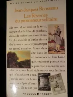 Couverture du produit · Les rêveries du promeneur solitaire
