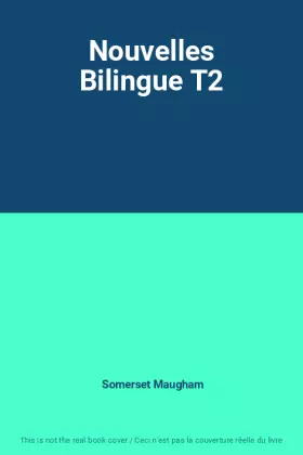 Couverture du produit · Nouvelles Bilingue T2