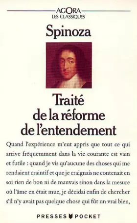 Couverture du produit · Traité de la réforme de l'entendement