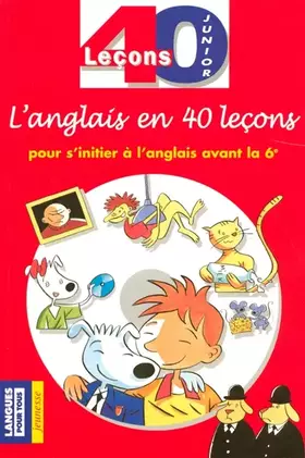 Couverture du produit · 40 leçons anglais junior