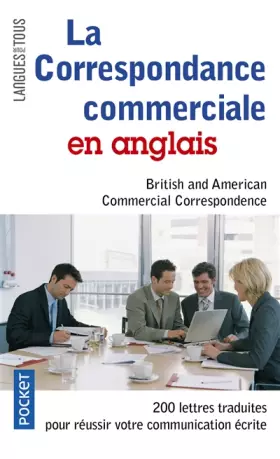 Couverture du produit · Correspondance commerciale en anglais