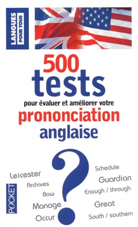 Couverture du produit · 500 tests de prononciation anglaise