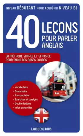 Couverture du produit · 40 leçons pour parler anglais