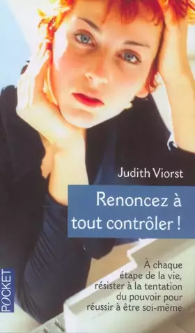 Couverture du produit · Renoncez à tout contrôler