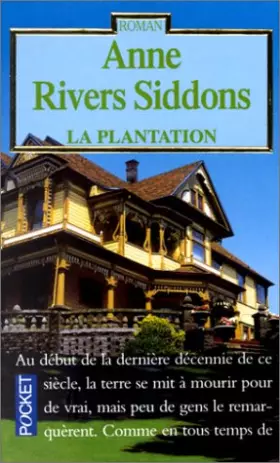 Couverture du produit · La Plantation