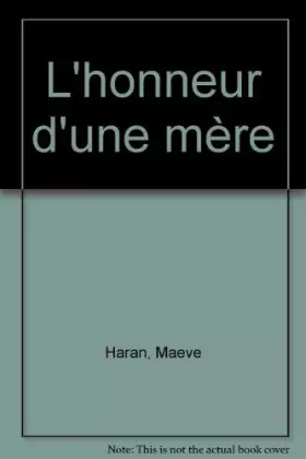 Couverture du produit · L'honneur d'une mère