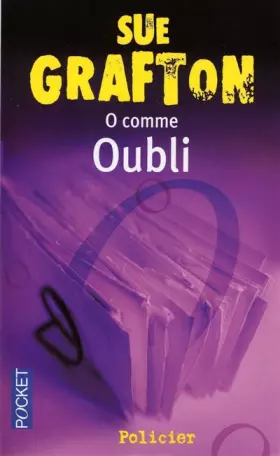 Couverture du produit · O comme oubli