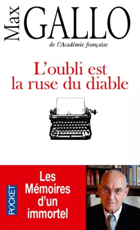 Couverture du produit · L'oubli est la ruse du diable