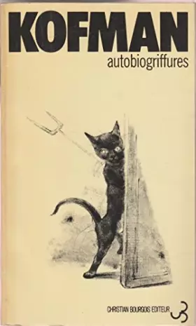 Couverture du produit · Autobiogriffures