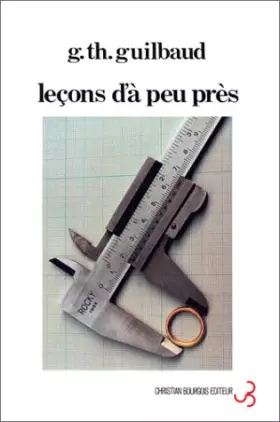 Couverture du produit · Leçons d'à peu près