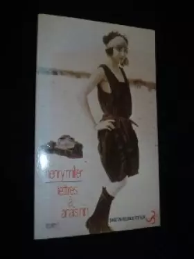 Couverture du produit · Lettres à Anaïs Nin