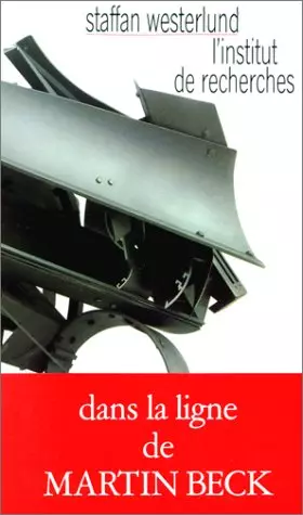 Couverture du produit · L'institut de recherches
