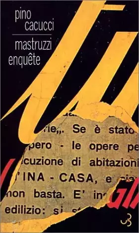 Couverture du produit · Mastruzzi enquête