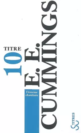 Couverture du produit · L'énorme chambrée