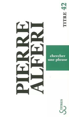 Couverture du produit · Chercher une phrase
