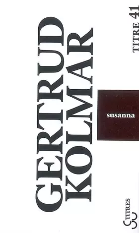 Couverture du produit · Susanna