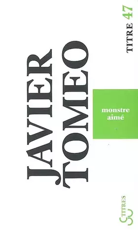 Couverture du produit · Monstre aime