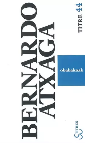 Couverture du produit · Obabakoak : Les gens d'Obaba