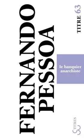 Couverture du produit · Le banquier anarchiste