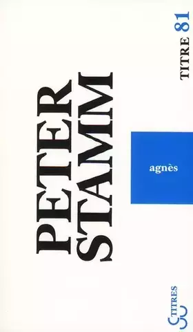 Couverture du produit · Agnès