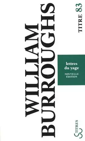 Couverture du produit · Les lettres du yagé