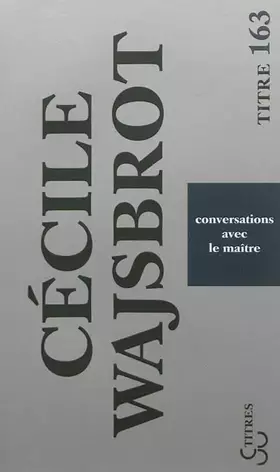Couverture du produit · Conversations avec le maître