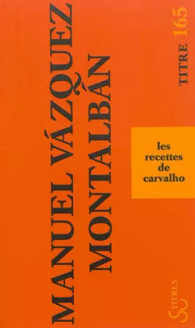 Couverture du produit · Les recettes de Carvahlo