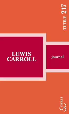 Couverture du produit · Journal
