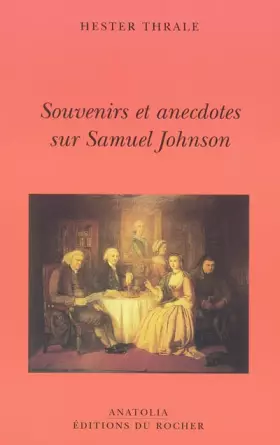 Couverture du produit · Souvenirs et anecdotes sur Samuel Johnson