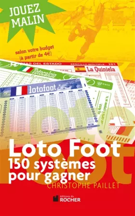 Couverture du produit · Loto foot : 150 systèmes pour gagner