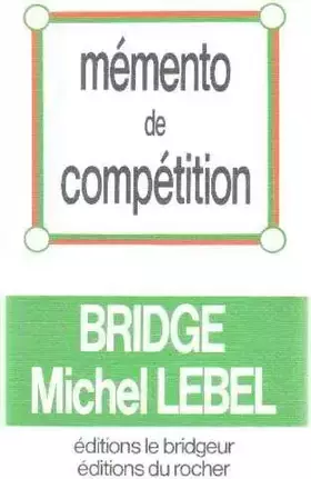 Couverture du produit · Mémento de compétition