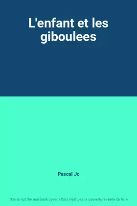Couverture du produit · L'enfant et les giboulees