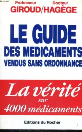 Couverture du produit · Le guide des médicaments vendus sans ordonnance