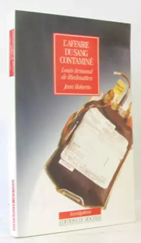 Couverture du produit · L'Affaire du sang contaminé