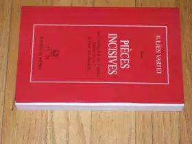 Couverture du produit · Pièces incisives: Théâtre