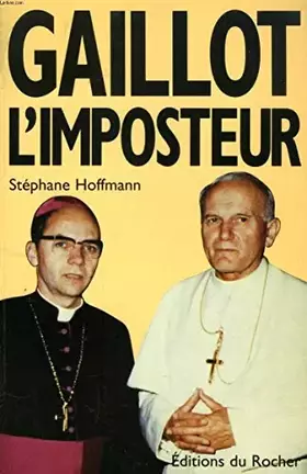 Couverture du produit · Gaillot l'imposteur: Brochure