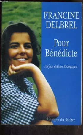 Couverture du produit · Pour Bénédicte